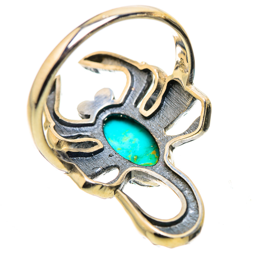 Anasilvercos Chrysocolla Ring Size 9.25 (925 Sterling Silver)