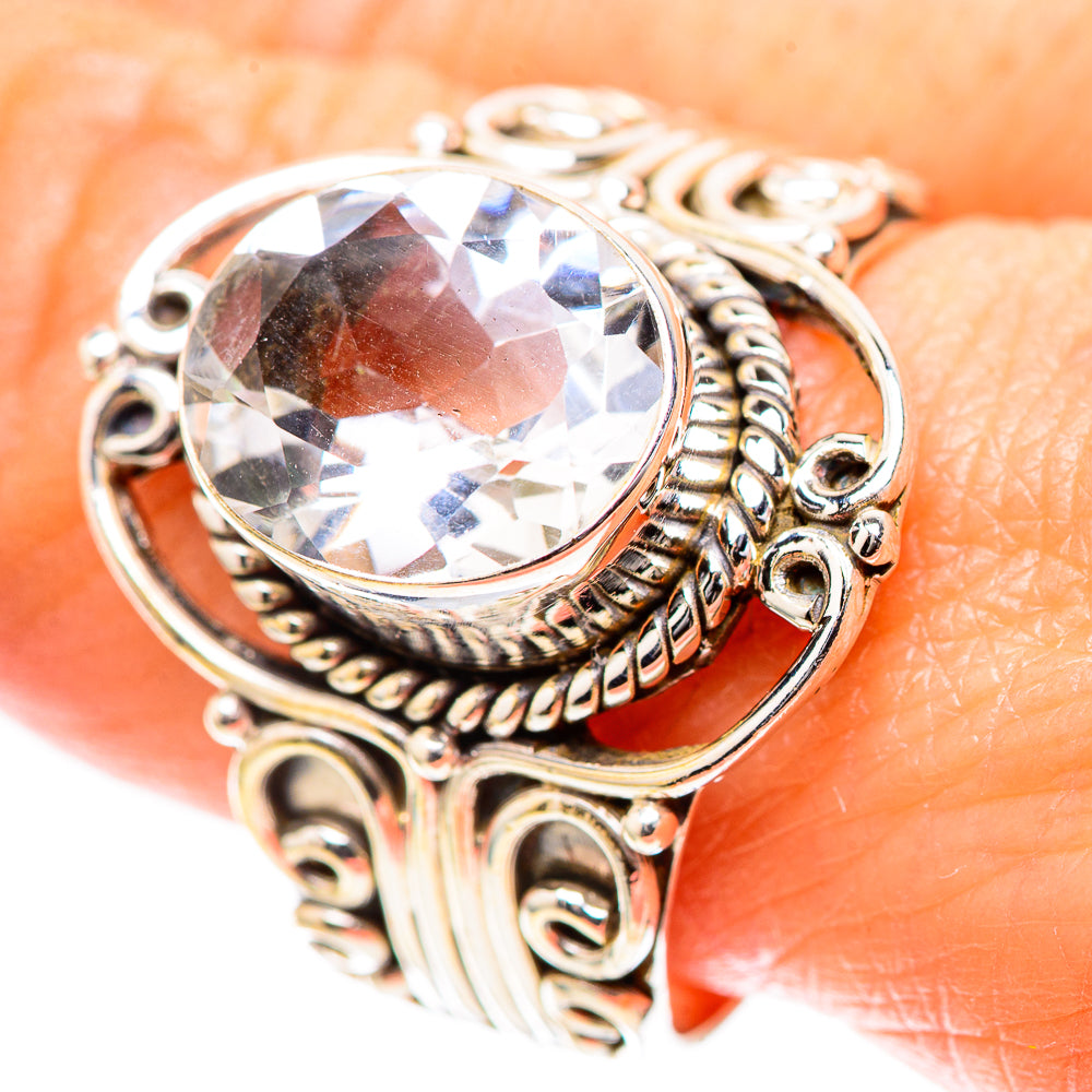 White Quartz Ring Size 10.25 (925 Sterling Silver) RING136650