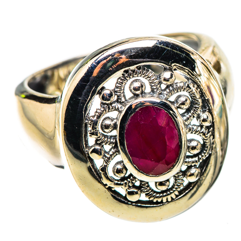 Ruby Ring Size 5.5 (925 Sterling Silver) RING135604