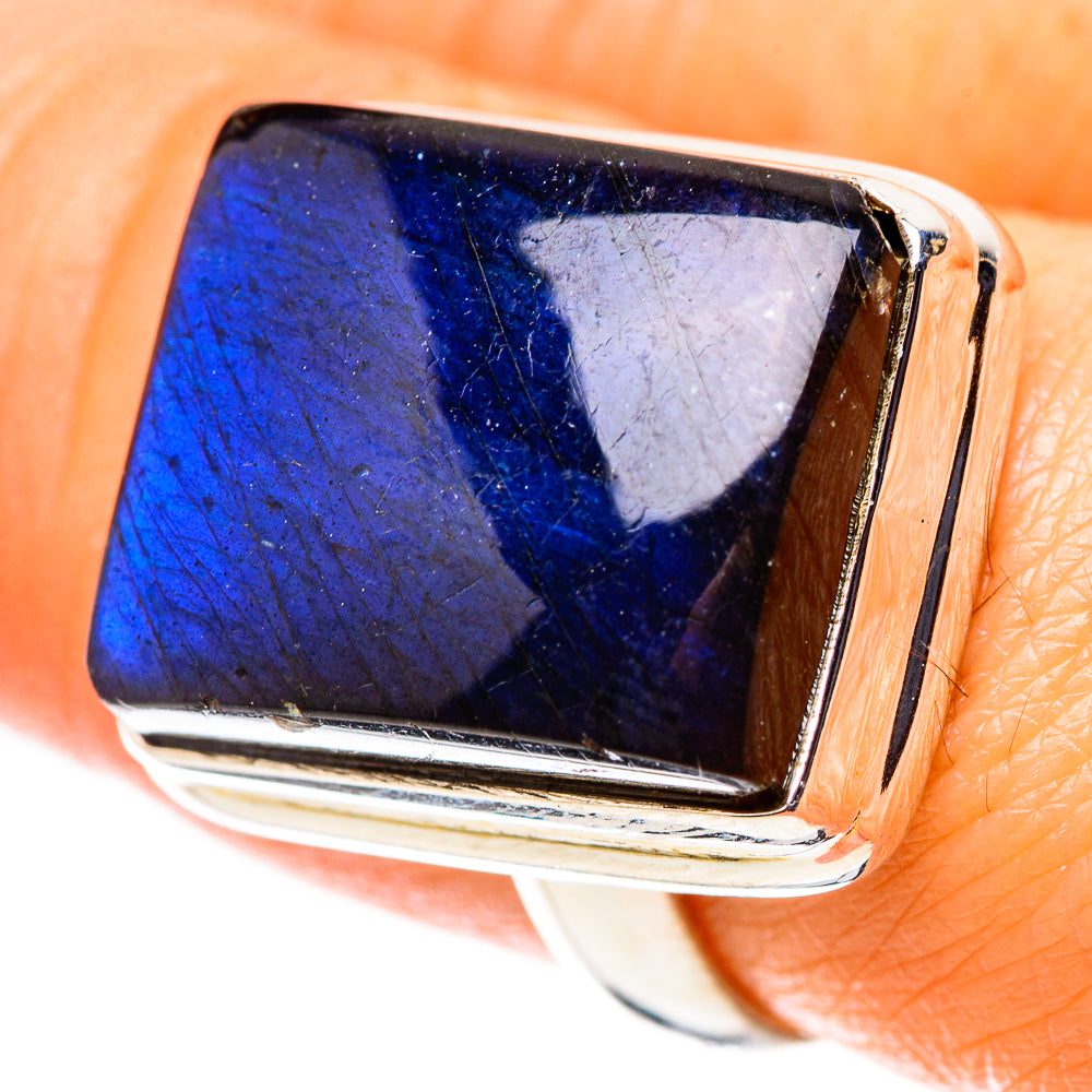 Labradorite Ring Size 8.25 (925 Sterling Silver) RING134895