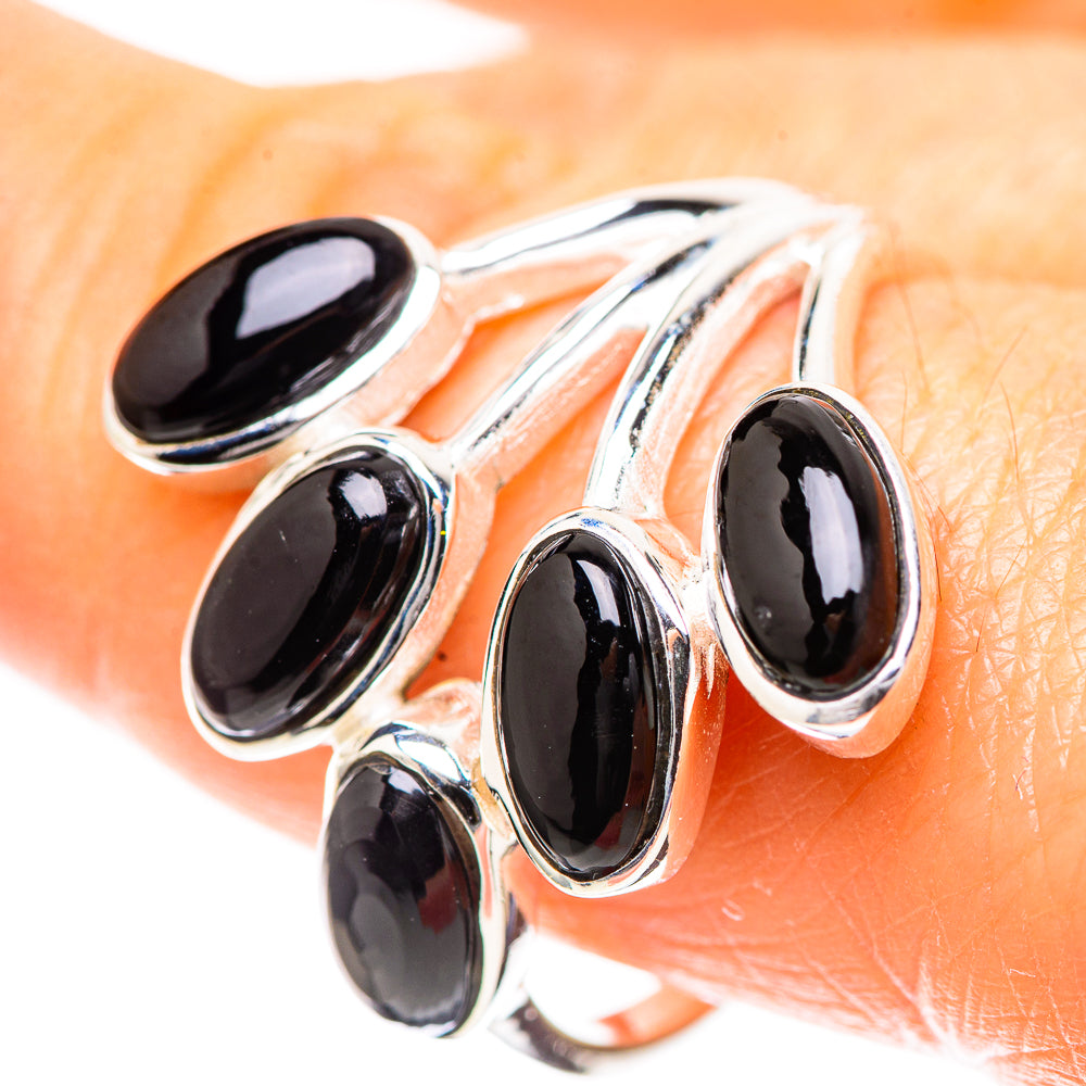 Black Onyx Ring Size 10 (925 Sterling Silver) RING136604