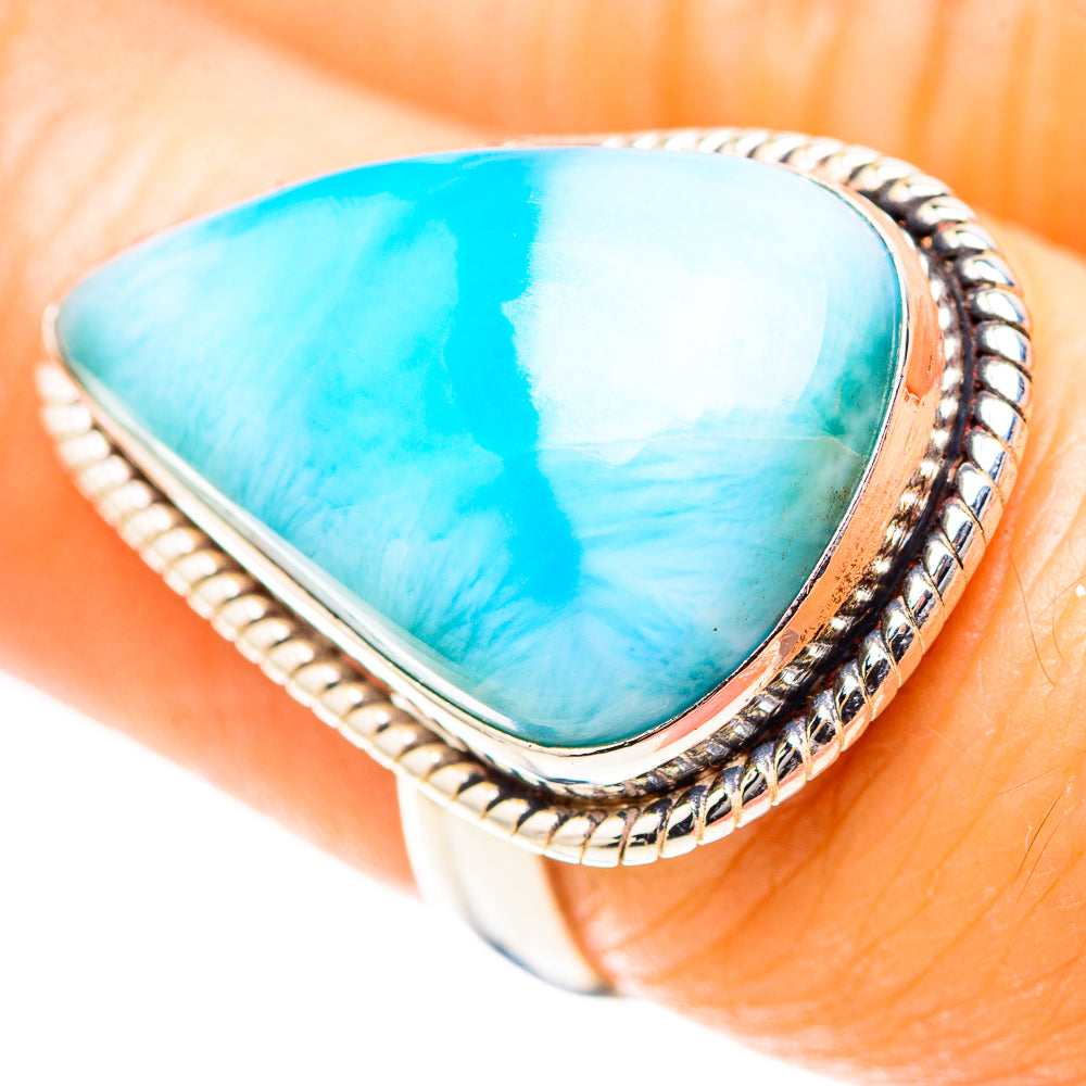 Larimar Ring Size 7 (925 Sterling Silver) RING136732