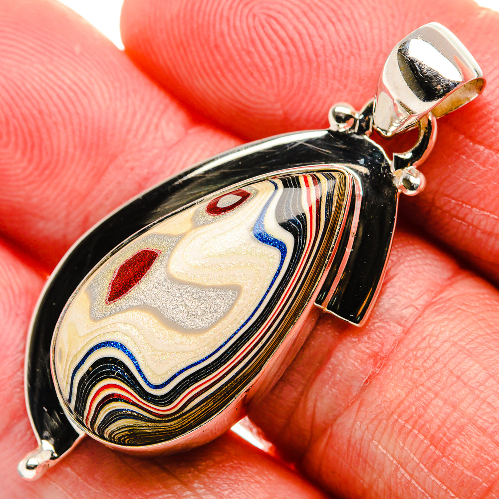 Fordrite 925 Sterling Silver Pendant 1 3/4" (925 Sterling Silver) PD37618