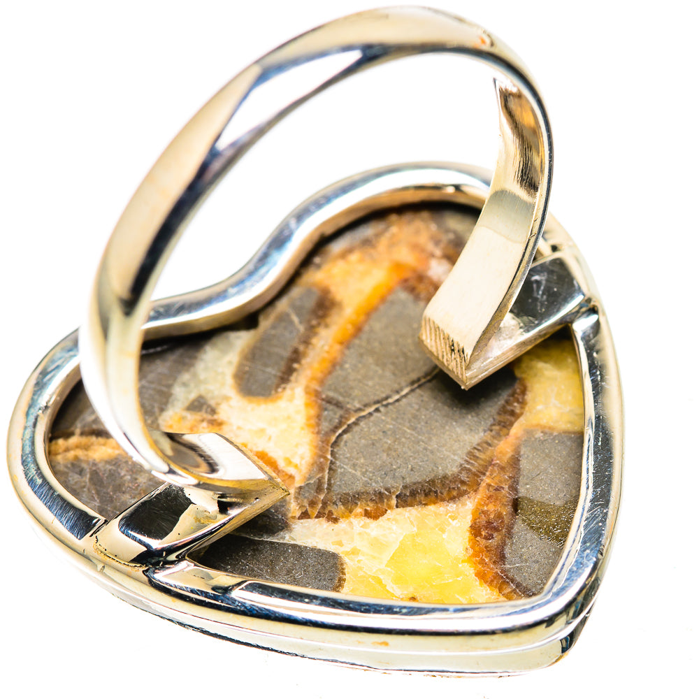 Huge Septarian Nodule Ring Size 11.75 (925 Sterling Silver) RING136180