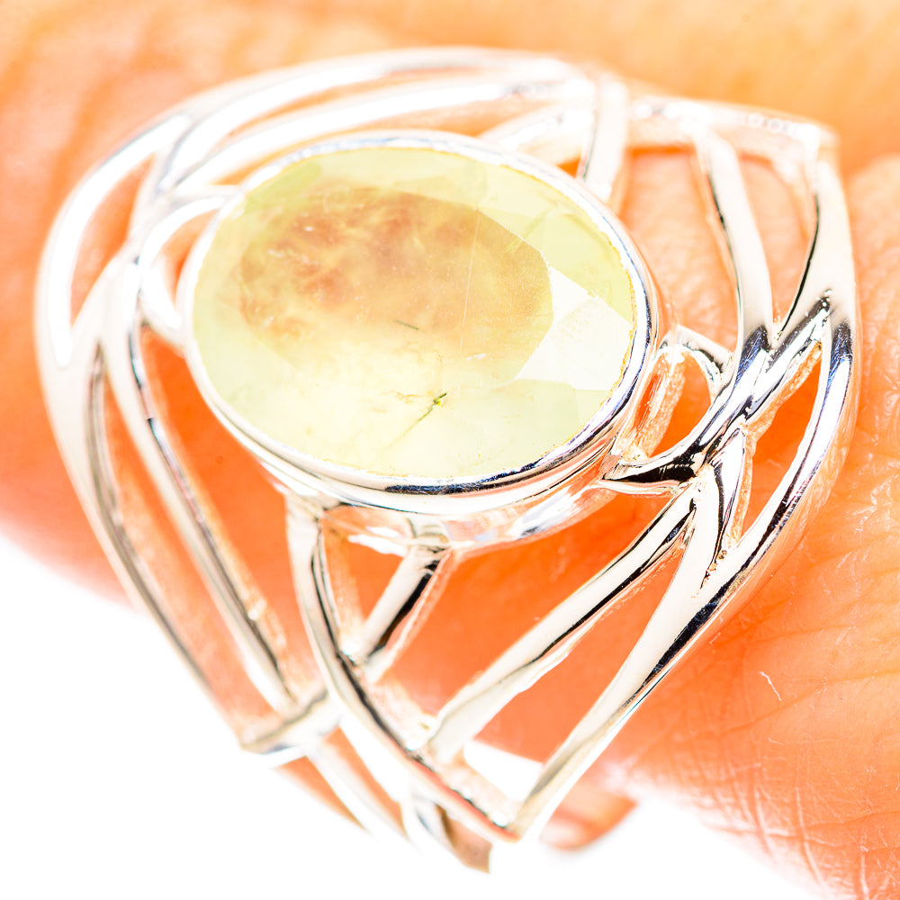Prehnite Ring Size 10.25 (925 Sterling Silver) RING137093