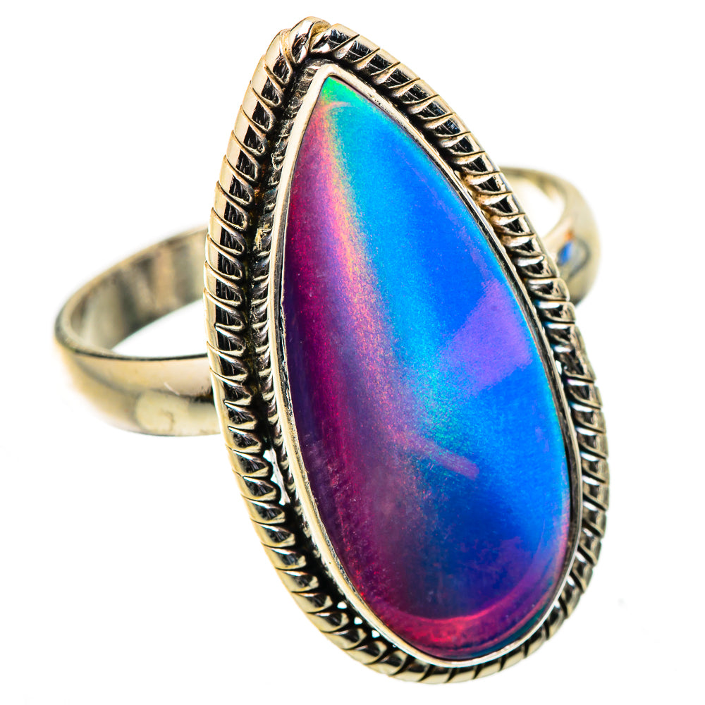 Anasilvercos Aura Opal Ring Size 10.75 (925 Sterling Silver)