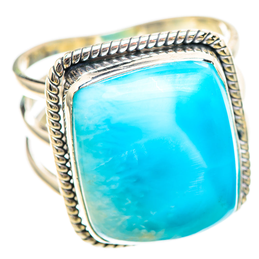 Larimar Ring Size 8.75 (925 Sterling Silver) RING136508