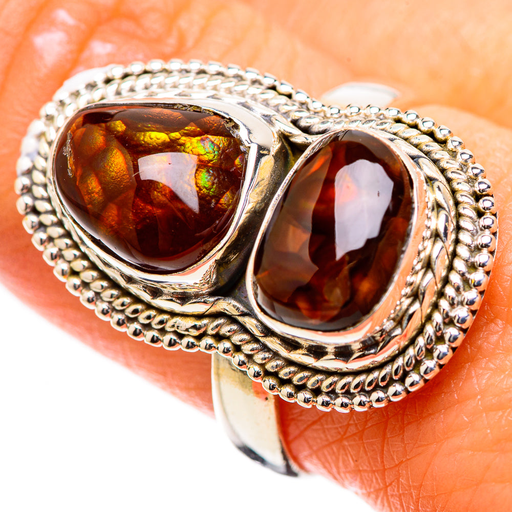 Mexican Fire Agate Ring Size 8.75 (925 Sterling Silver) RING135429