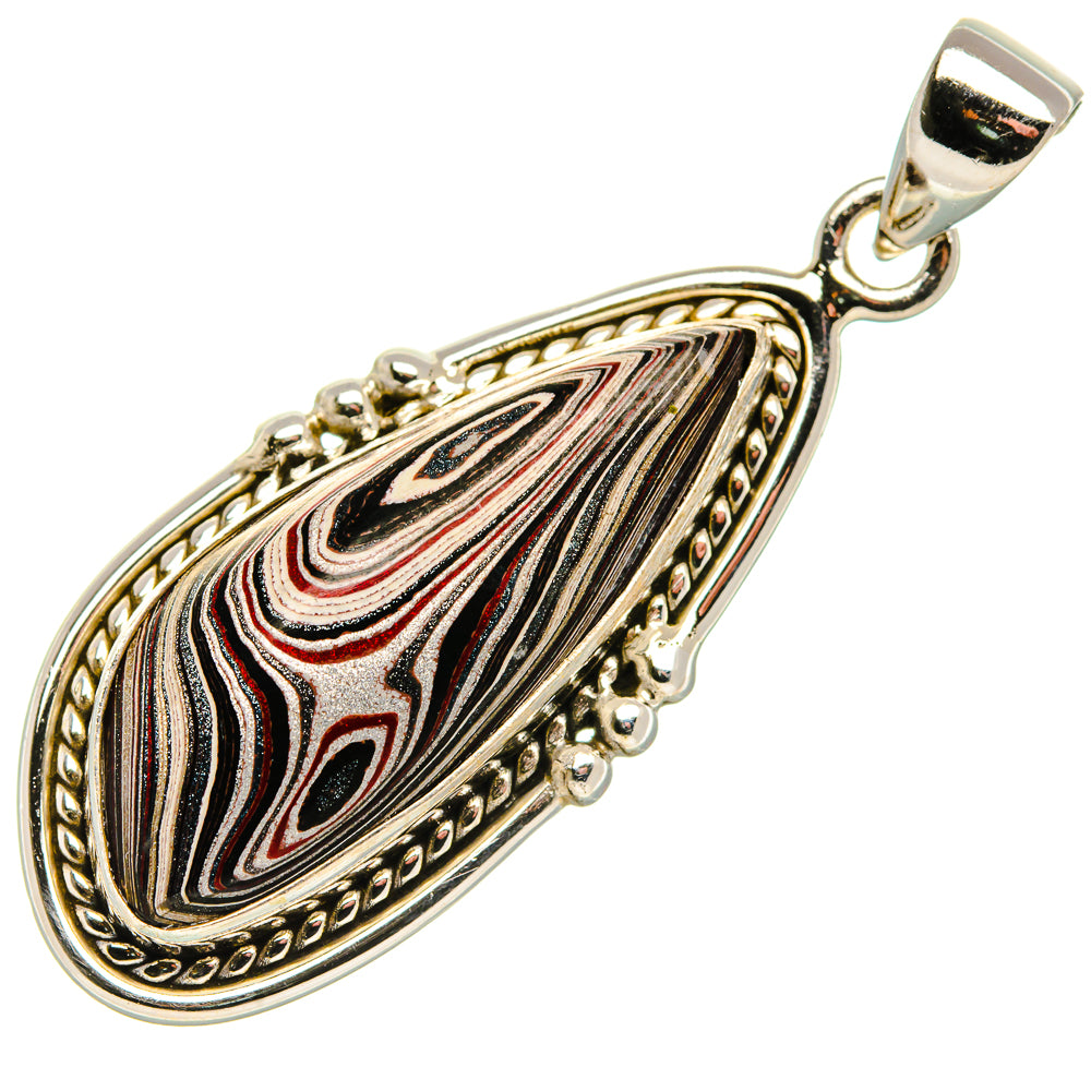 Fordrite 925 Sterling Silver Pendant 1 3/4" (925 Sterling Silver) PD37636