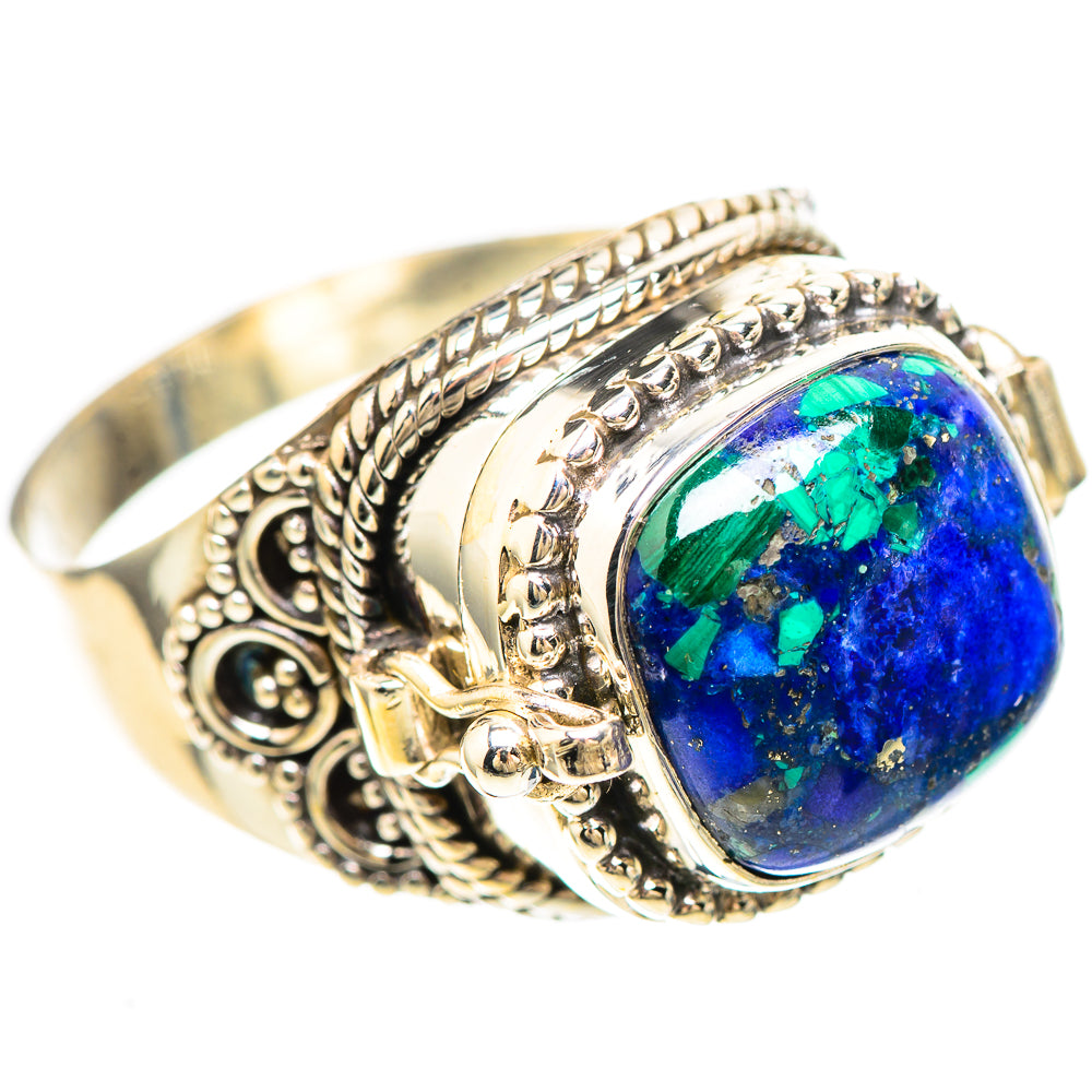 Poison Azurite 925 Sterling Silver Ring Size 10.75 (925 Sterling Silver) RING137260
