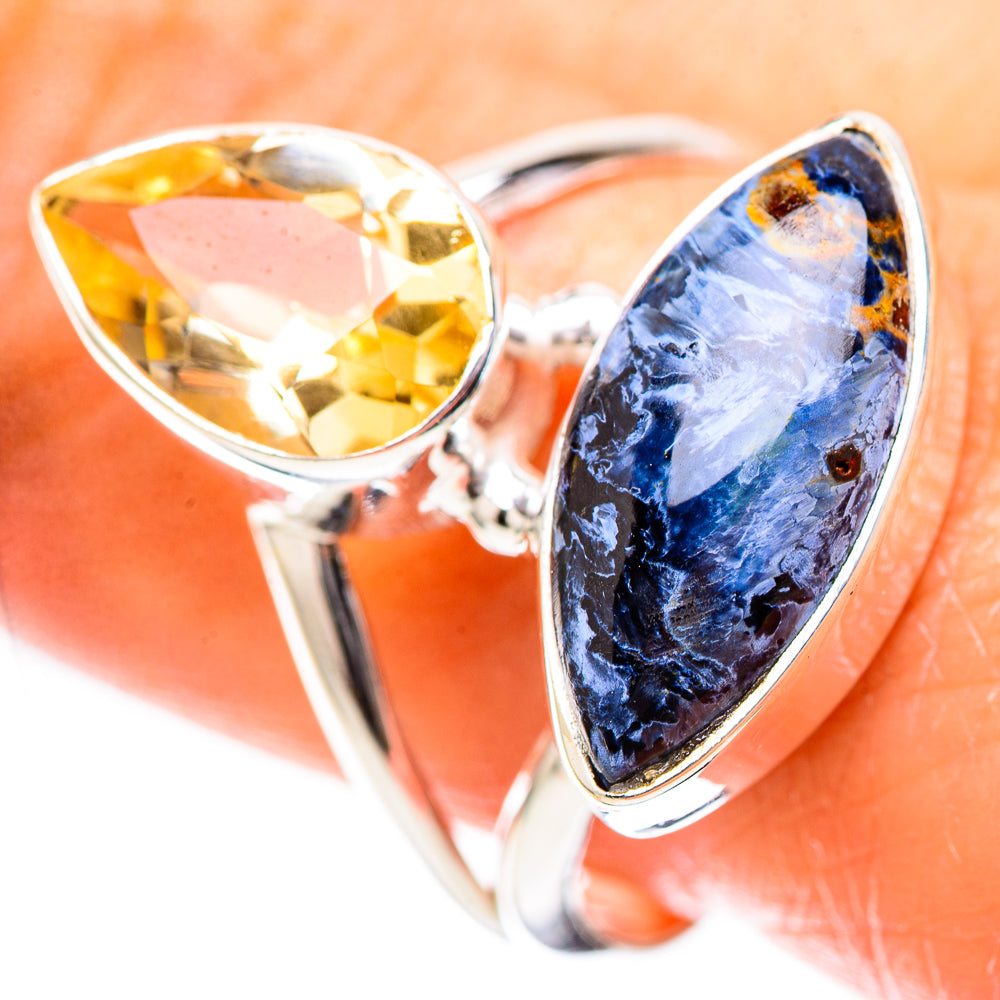 Pietersite, Citrine Ring Size 9.75 (925 Sterling Silver) RING136222