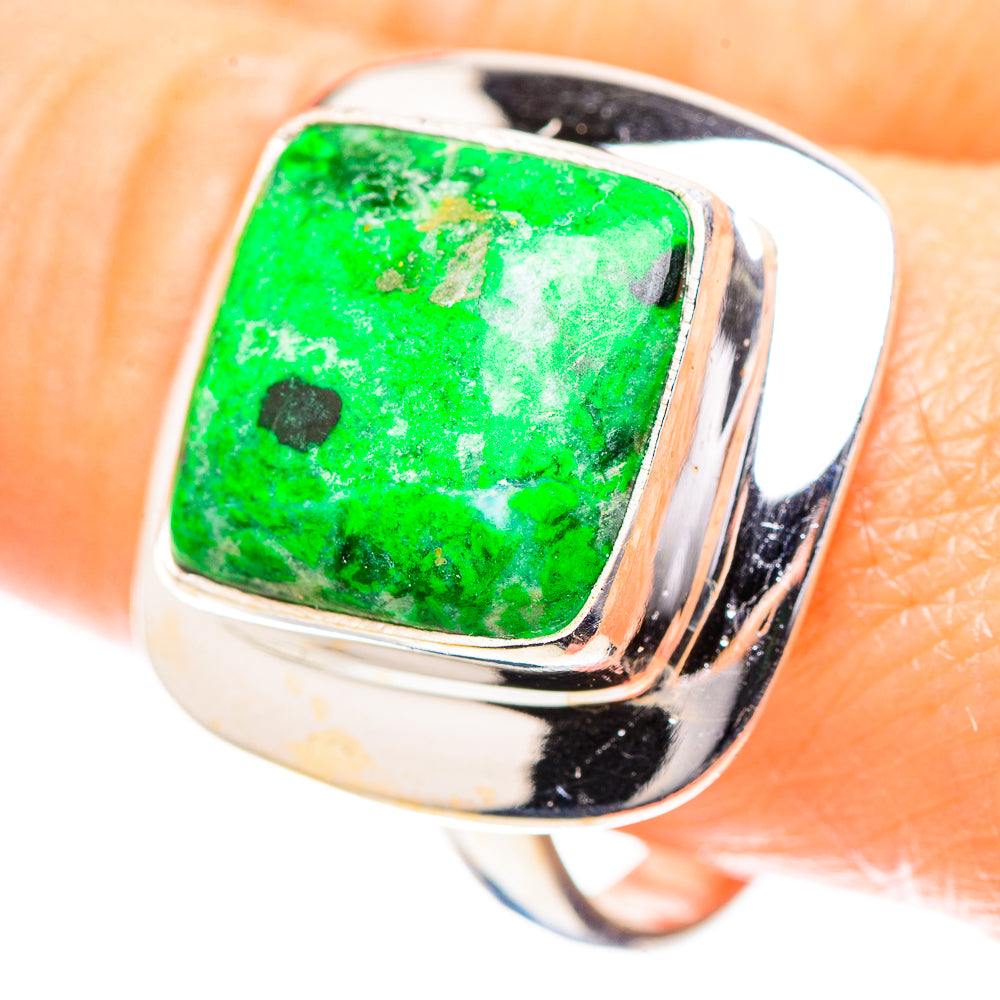 Gaspeite Ring Size 10.5 (925 Sterling Silver) RING136647