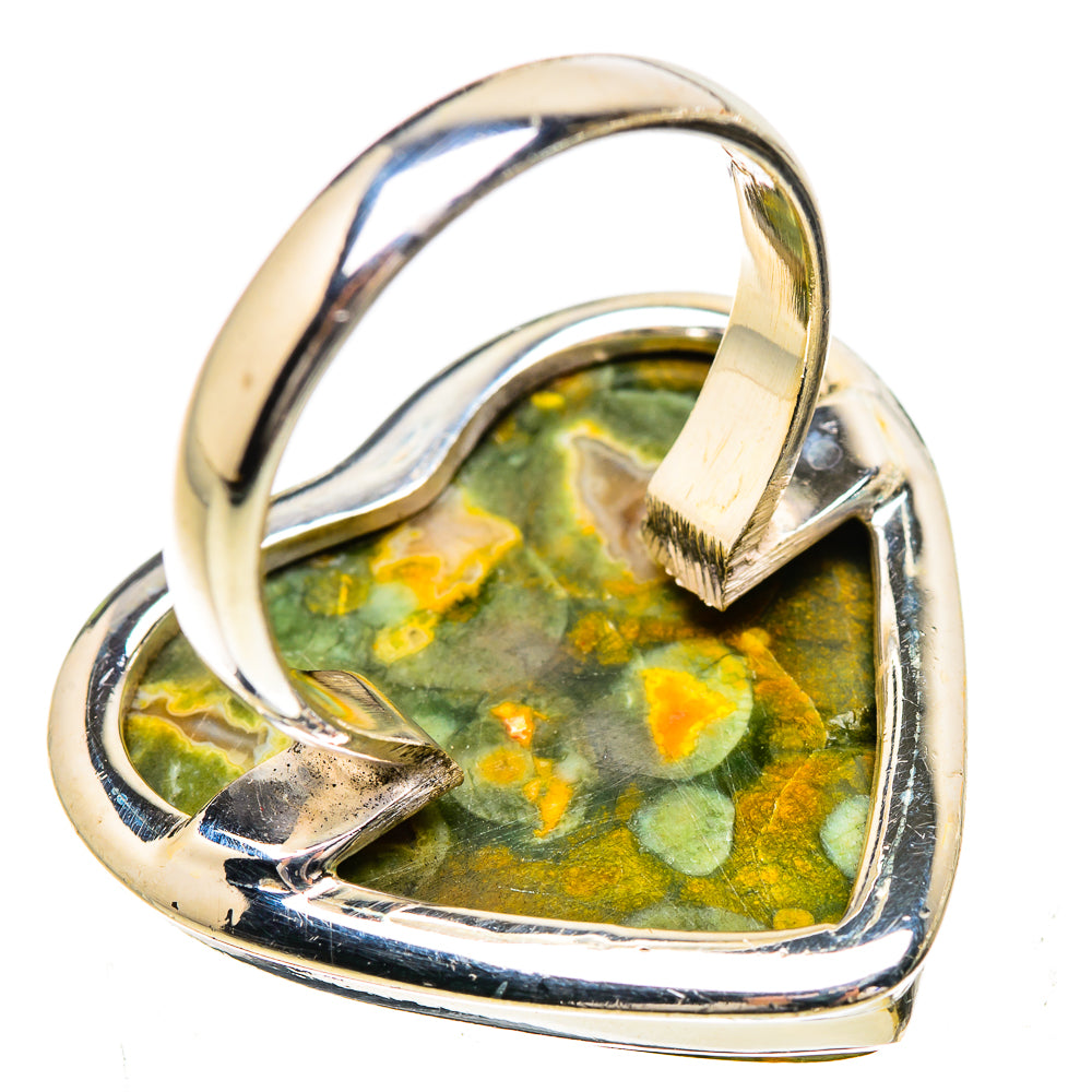 Large Rainforest Opal Ring Size 8 (925 Sterling Silver) RING135352
