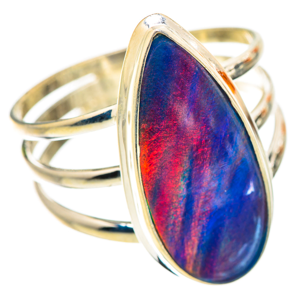 Aura Opal Ring Size 10.5 (925 Sterling Silver) RING135655