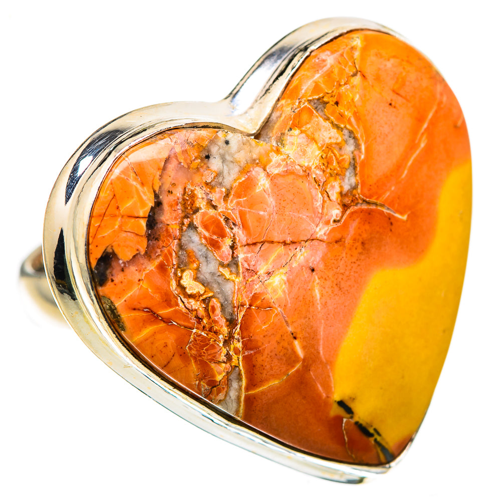 Large Brecciated Mookaite Ring Size 8 (925 Sterling Silver) RING136202
