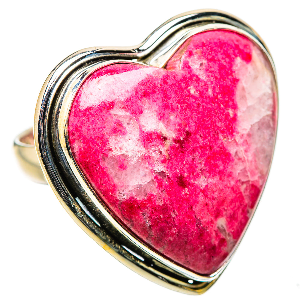 Anasilvercos Large Thulite Ring Size 7.25 (925 Sterling Silver)