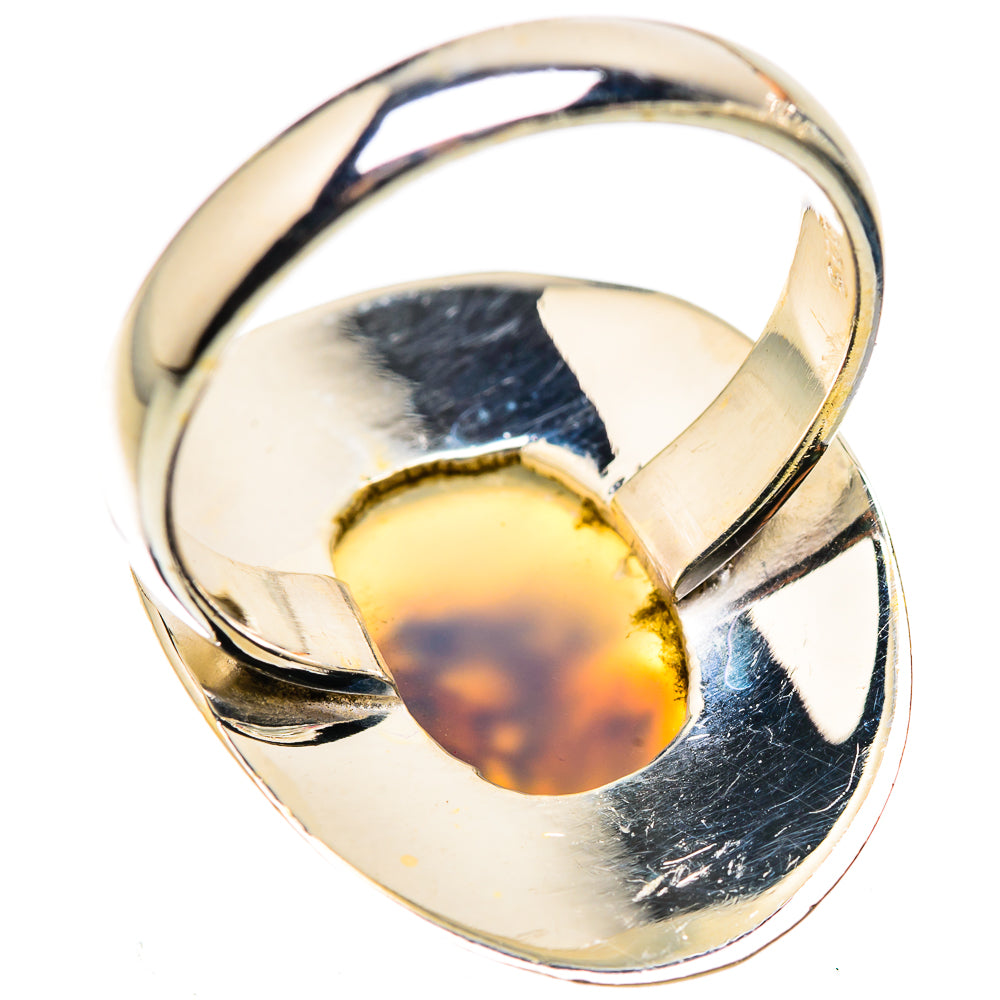 Scenic Dendritic Agate Ring Size 8 (925 Sterling Silver) RING135664