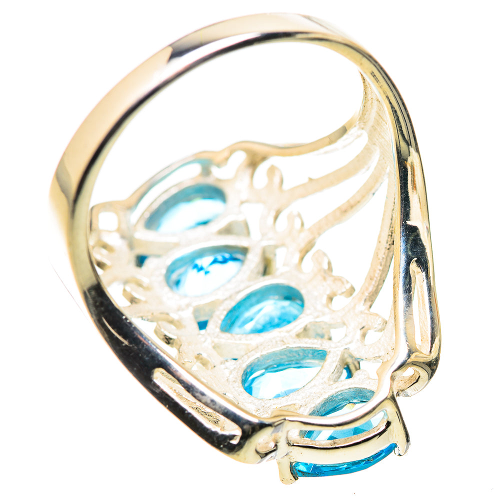 Blue Topaz Ring Size 9 (925 Sterling Silver) RING134763