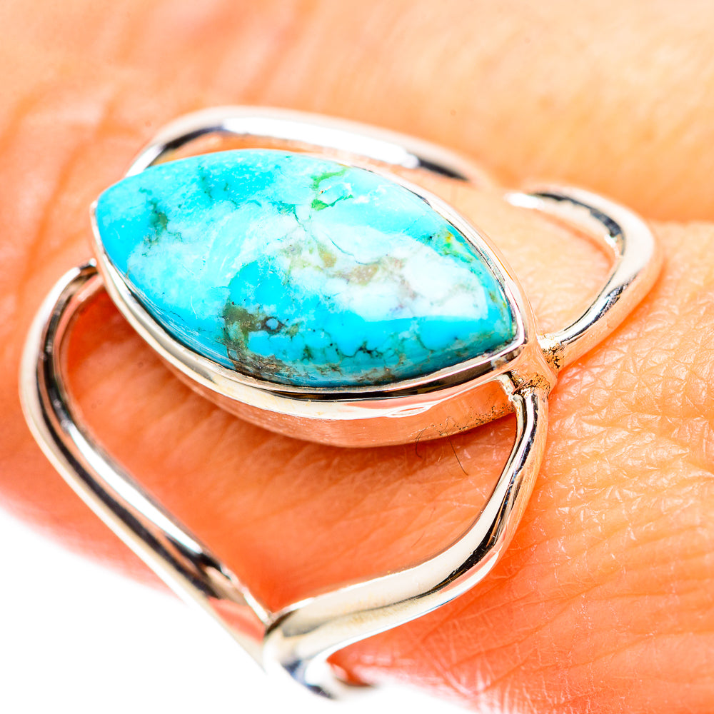 Chrysocolla 925 Sterling Silver Ring Size 9 Ana Co R136329