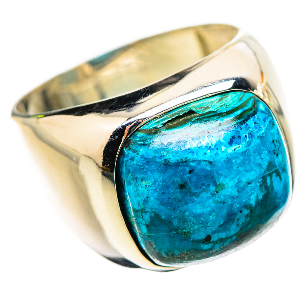Chrysocolla 925 Sterling Silver Ring Size 8 Ana Co R135237