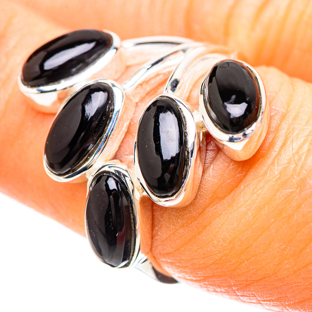 Black Onyx Ring Size 7 (925 Sterling Silver) RING137017