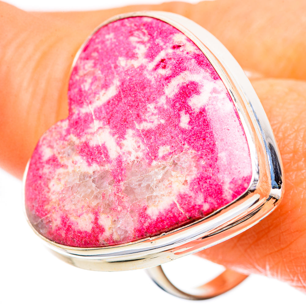 Large Thulite 925 Sterling Silver Ring Size 12 Ana Co R135361