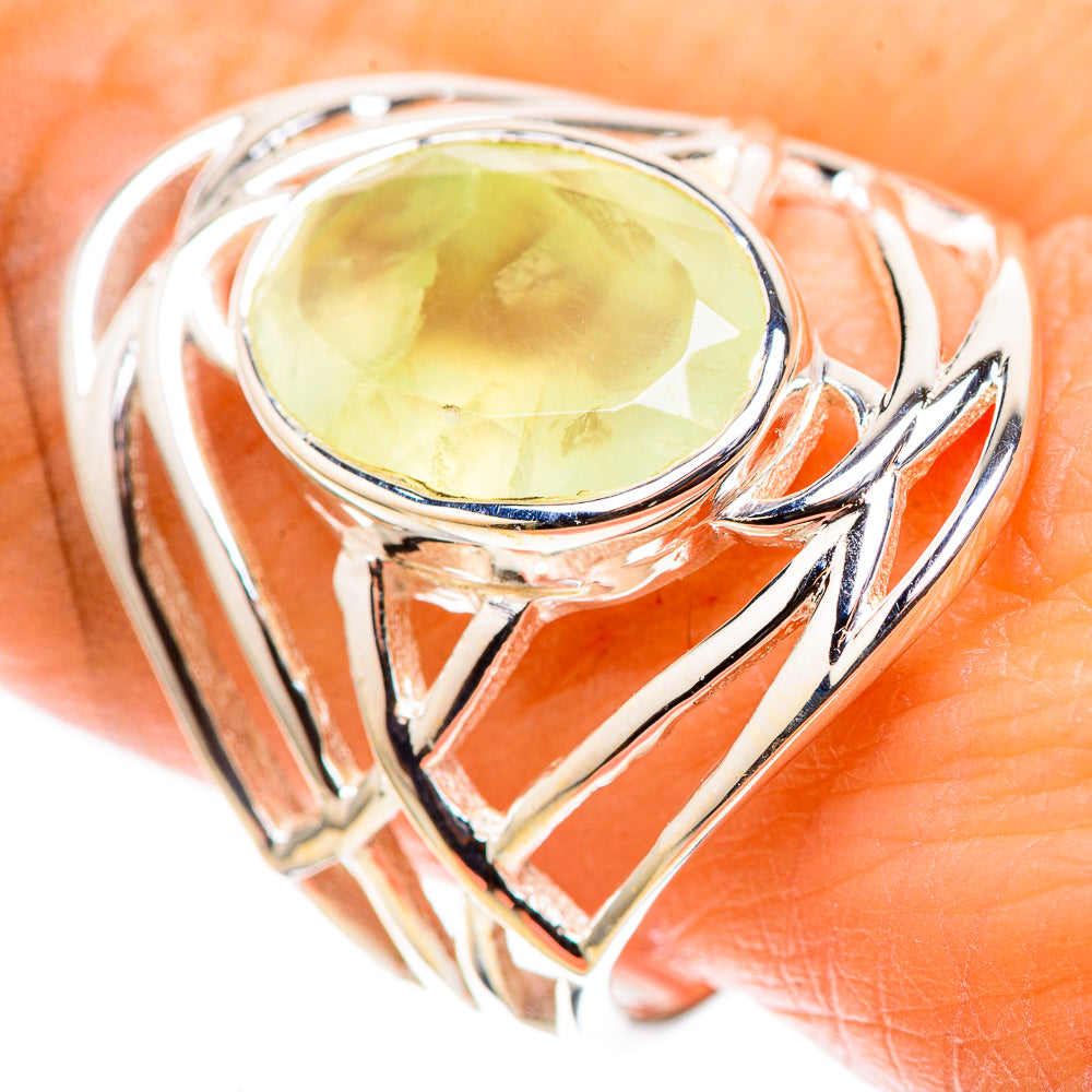 Prehnite 925 Sterling Silver Ring Size 9.5 (925 Sterling Silver) RING137724