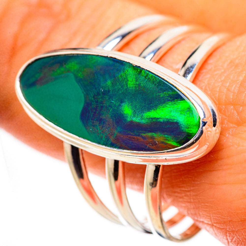 Aura Opal Ring Size 8 (925 Sterling Silver) RING134617