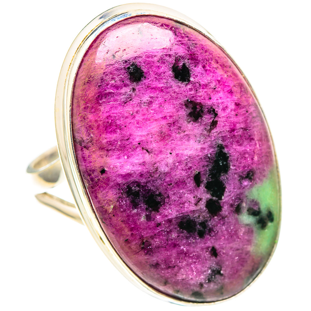 Large Ruby Zoisite Ring Size 10.75 (925 Sterling Silver) RING136925