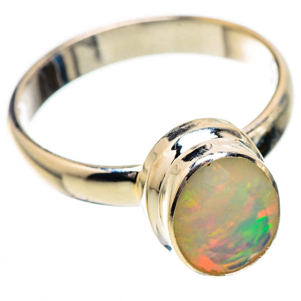 Ethiopian Opal Ring Size 9 (925 Sterling Silver) RING135814