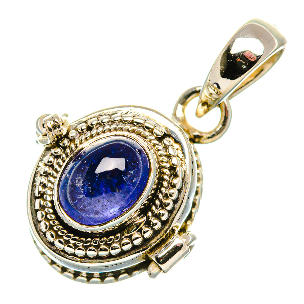 Poison Natural Tanzanite 925 Sterling Silver Pendant 1 1/8" (925 Sterling Silver) PD37674