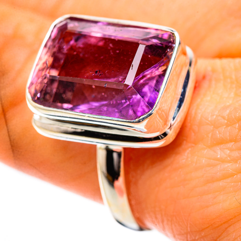 Faceted Amethyst Ring Size 9.5 (925 Sterling Silver) RING135222