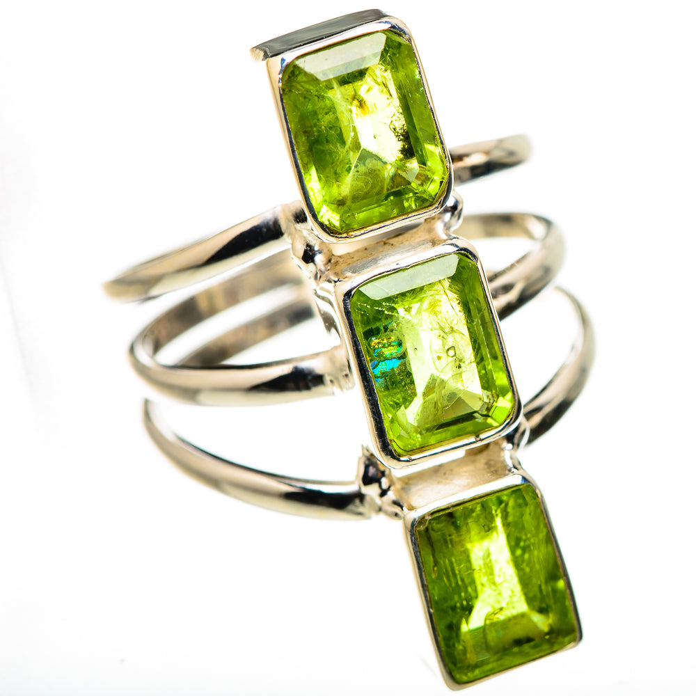 Large Peridot Ring Size 9.25 (925 Sterling Silver) RING134696