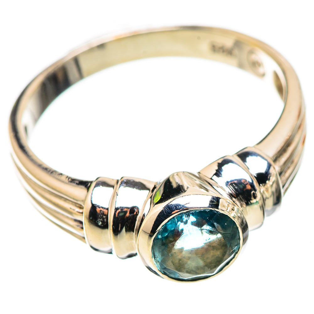 Blue Topaz Ring Size 8 (925 Sterling Silver) RING135625