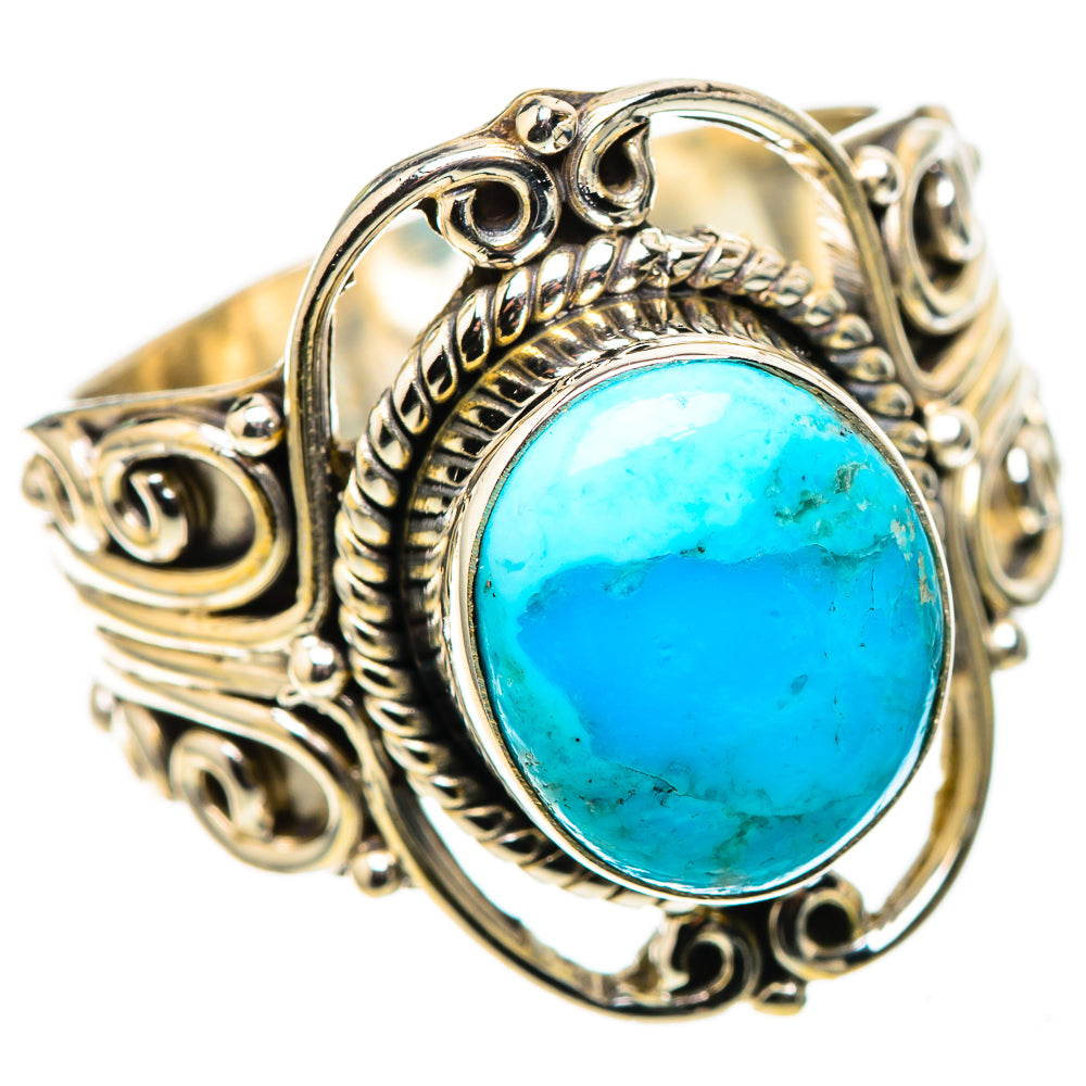 Chrysocolla 925 Sterling Silver Ring Size 9 (925 Sterling Silver) RING137619