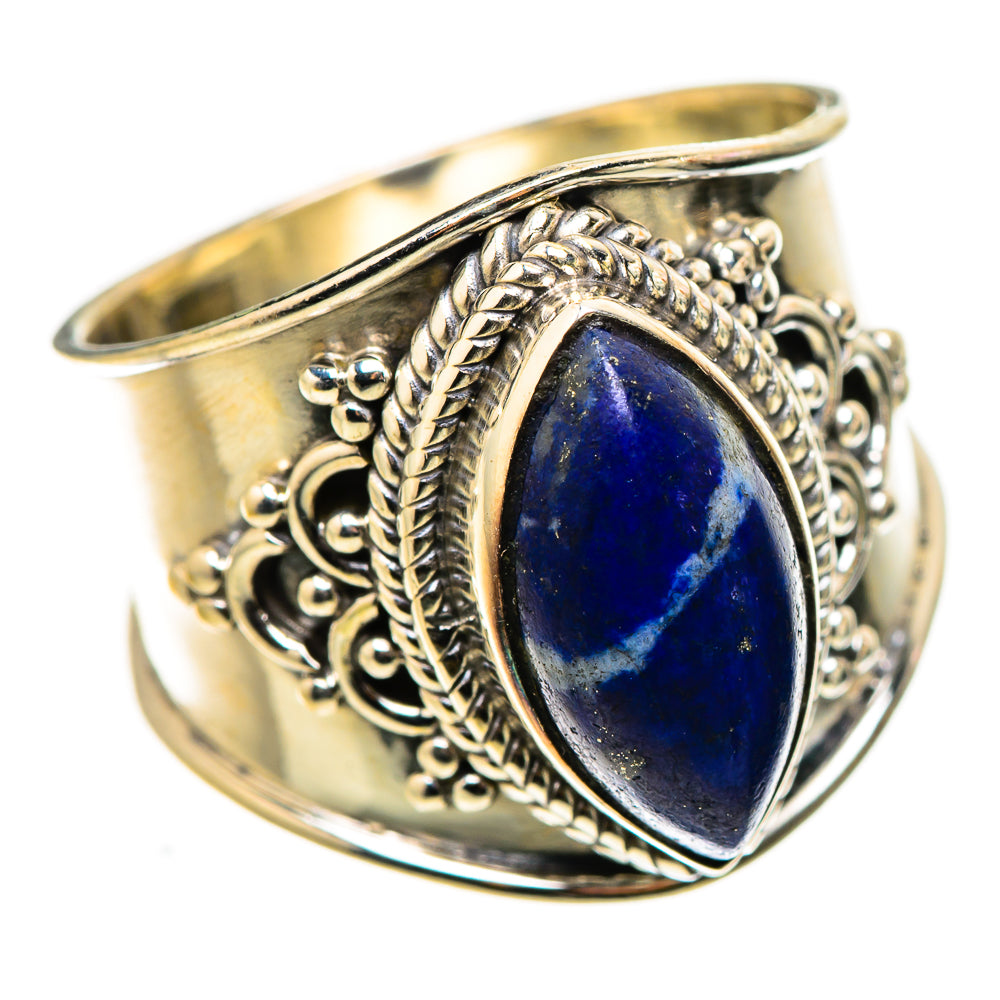 Lapis Lazuli Ring Size 7.25 (925 Sterling Silver) RING134912