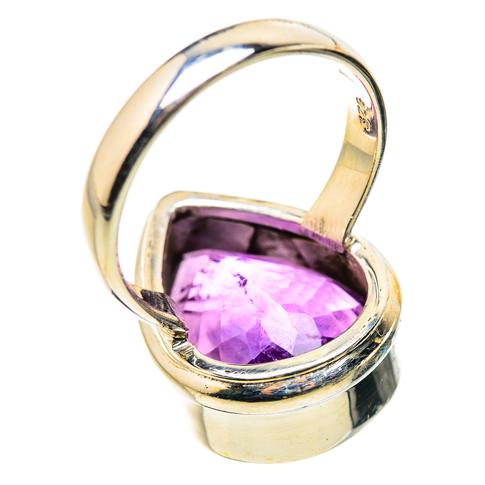 Faceted Amethyst Ring Size 8 (925 Sterling Silver) RING134628