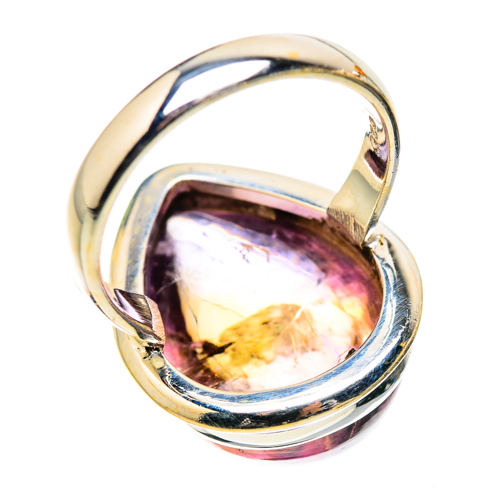 Anasilvercos Ametrine Ring Size 7.5 (925 Sterling Silver)