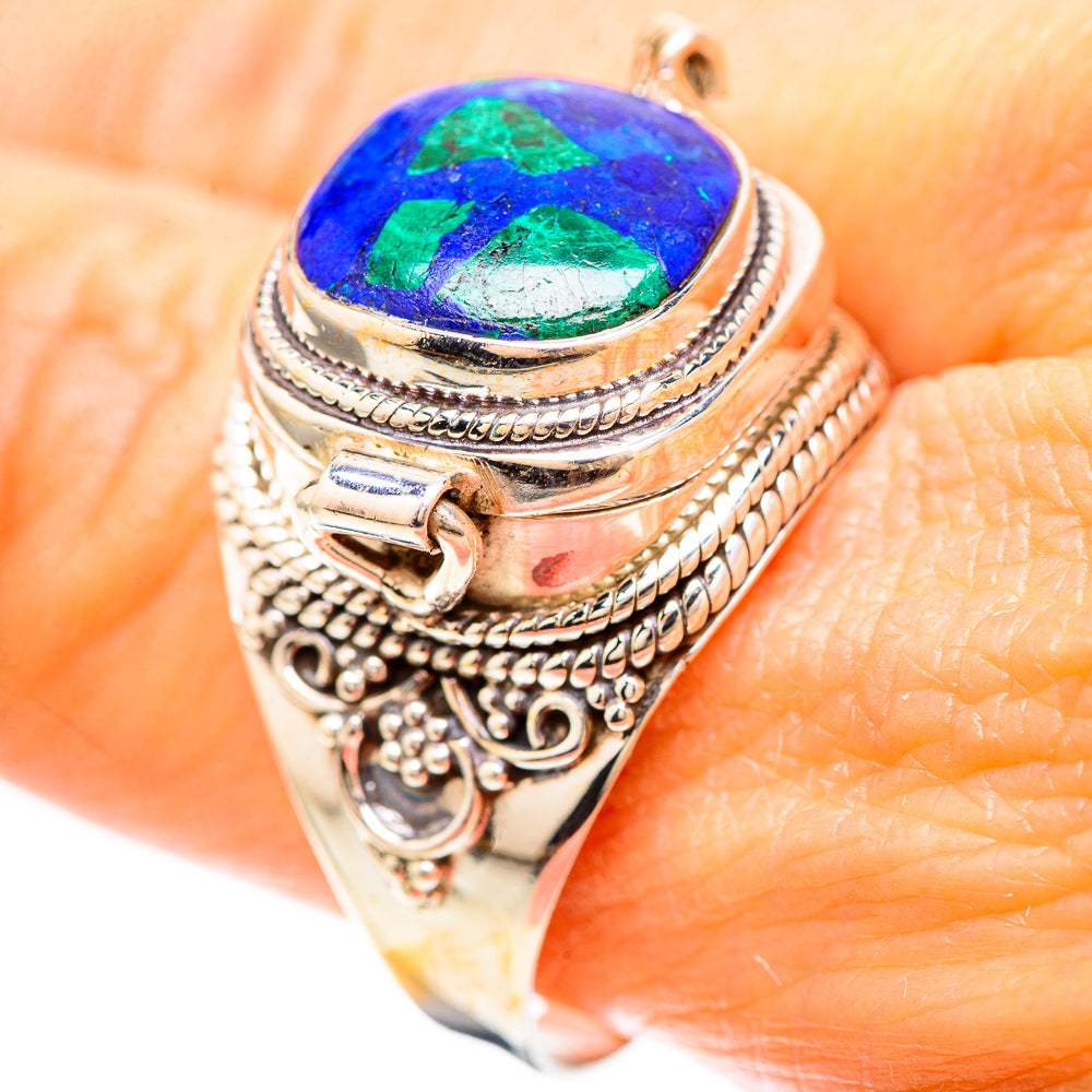 Poison Azurite Ring Size 10.75 (925 Sterling Silver) RING137101