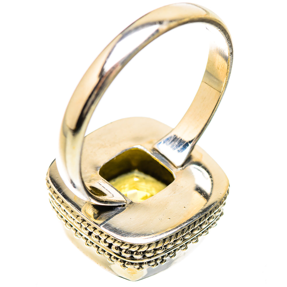 Faceted Citrine Ring Size 12 (925 Sterling Silver) RING135234