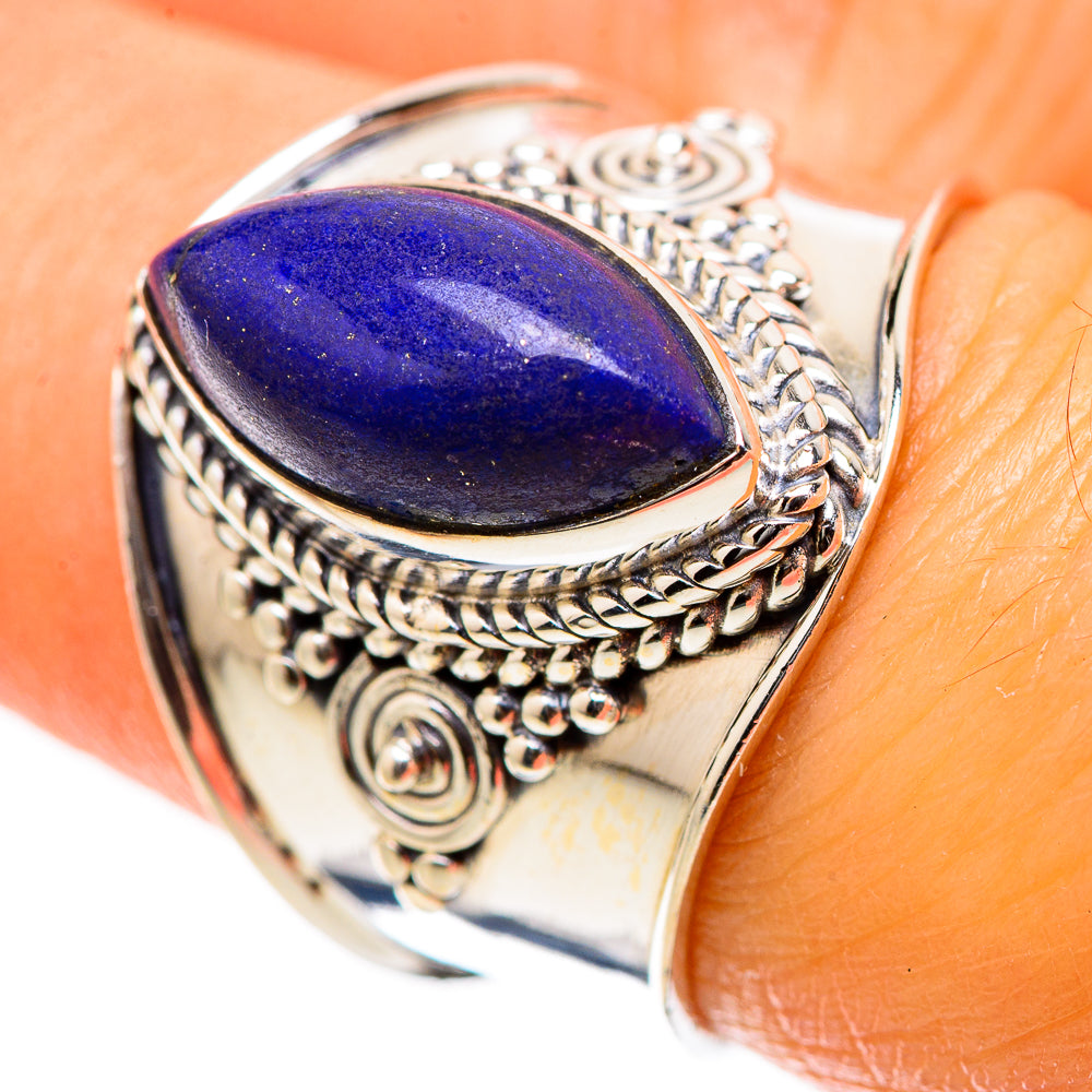 Lapis Lazuli Ring Size 7.25 (925 Sterling Silver) RING135453