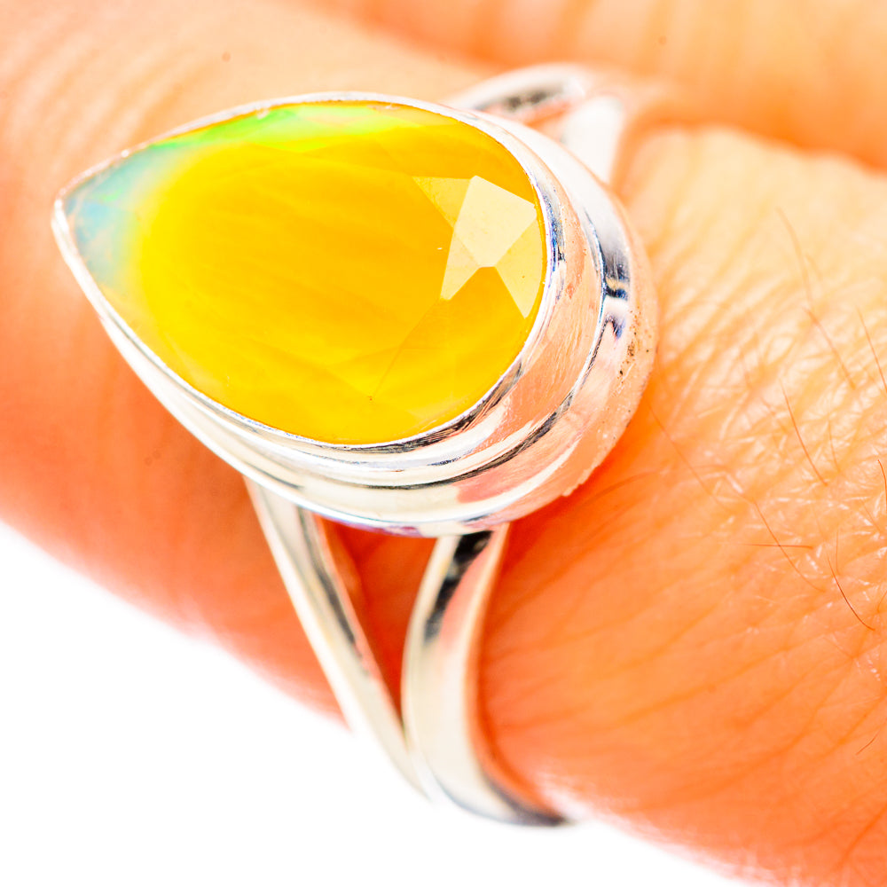Ethiopian Opal Ring Size 8.5 (925 Sterling Silver) RING136505