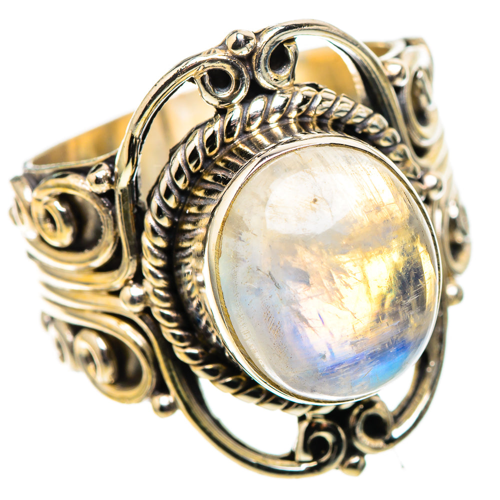 Rainbow Moonstone 925 Sterling Silver Ring Size 7.25 (925 Sterling Silver) RING137681