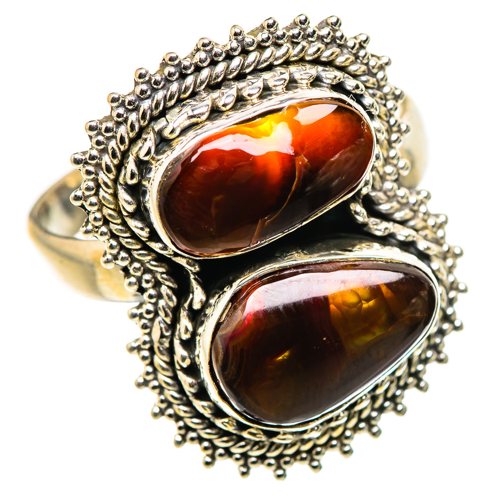 Mexican Fire Agate Ring Size 9.75 (925 Sterling Silver) RING134642