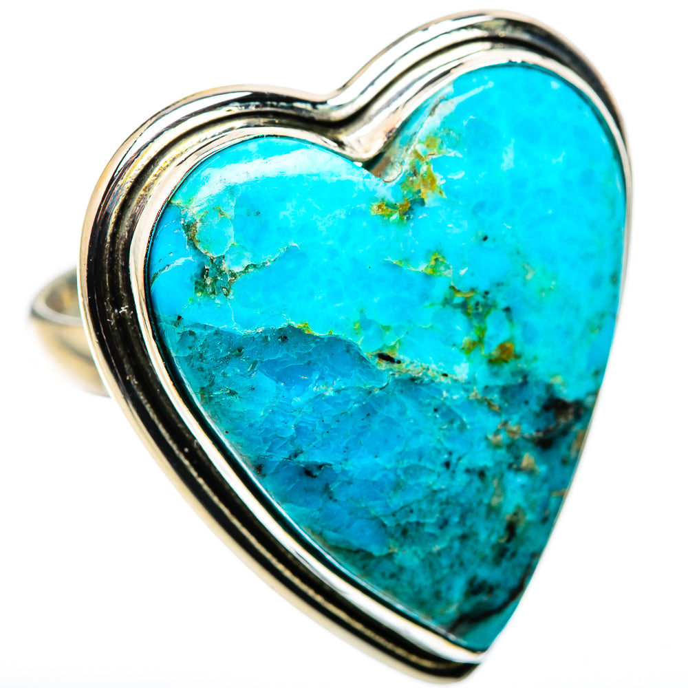 Large Chrysocolla Ring Size 9.75 (925 Sterling Silver) RING136077