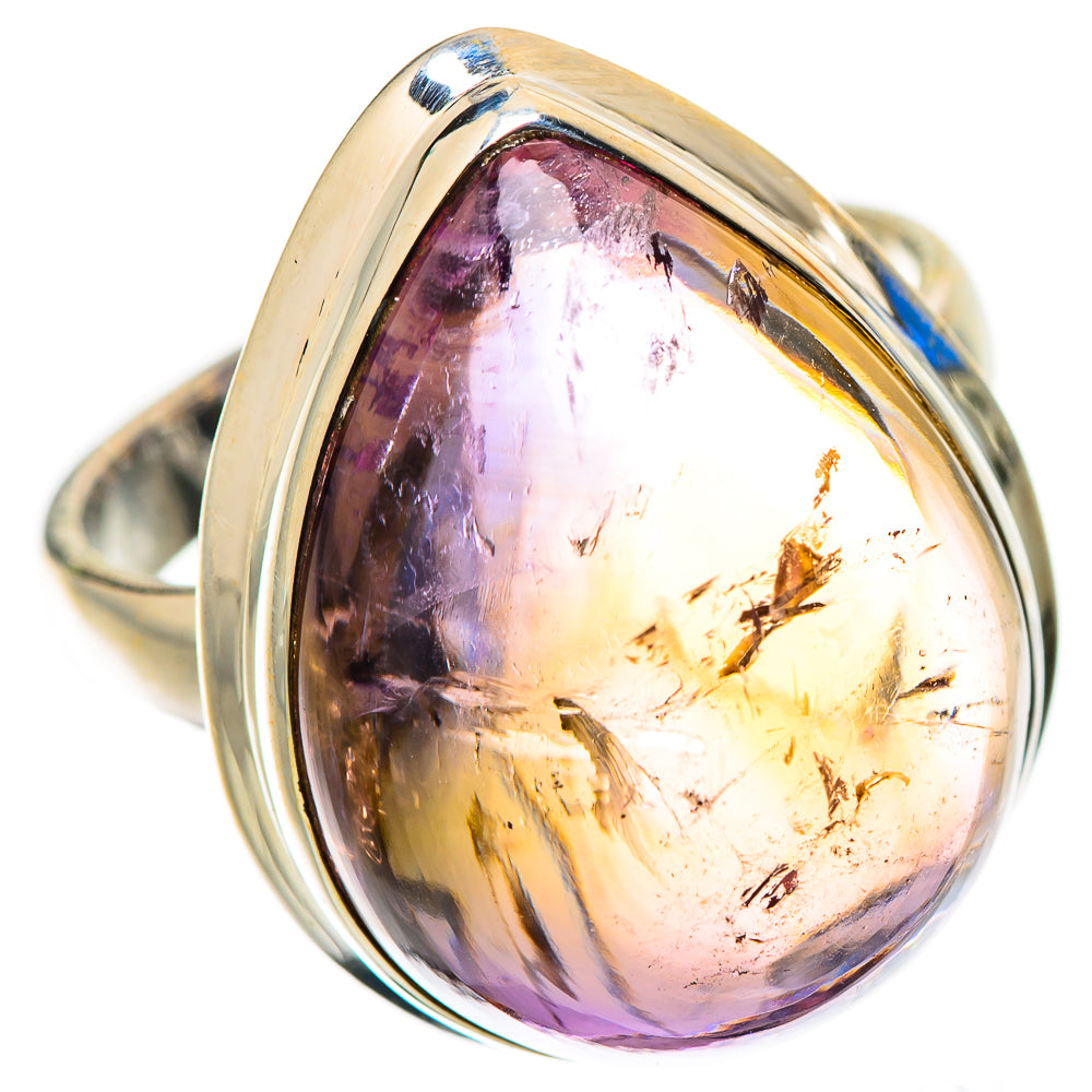 Anasilvercos Ametrine Ring Size 7.5 (925 Sterling Silver)