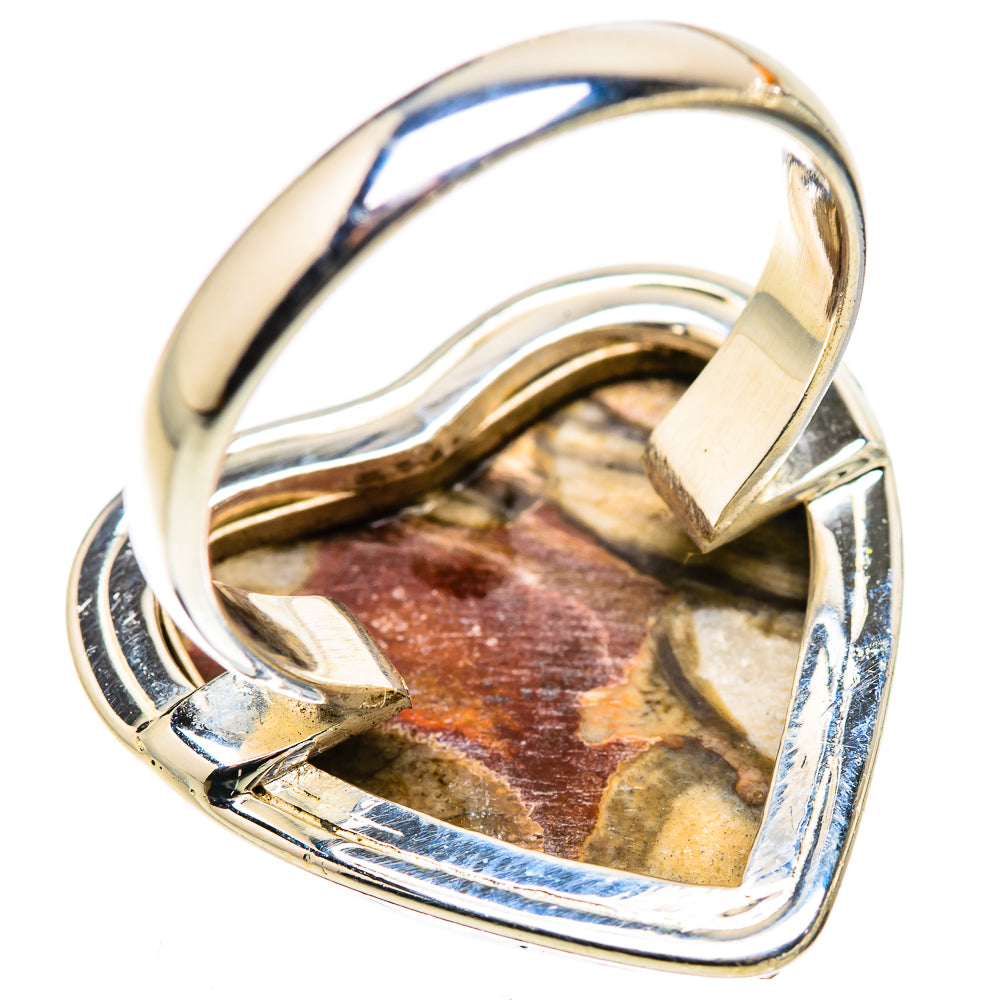 Large Mushroom Rhyolite Ring Size 10 (925 Sterling Silver) RING135736