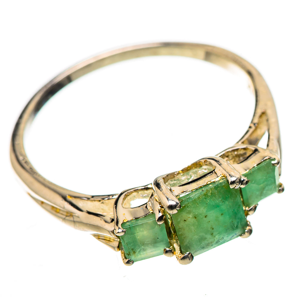 Emerald Ring Size 6.5 (925 Sterling Silver) RING134624