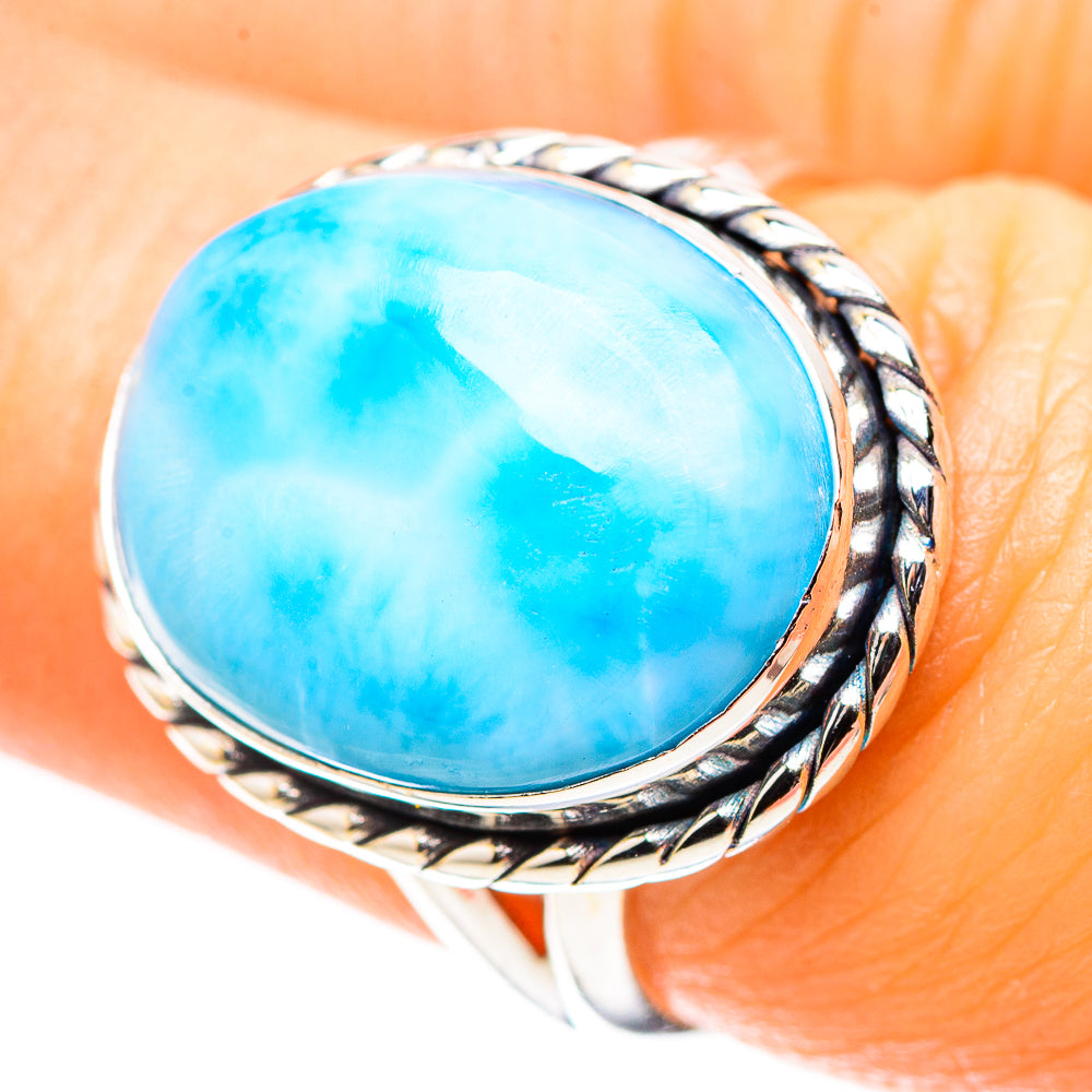 Larimar Ring Size 7 (925 Sterling Silver) RING136803
