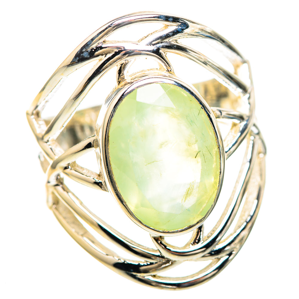 Prehnite Ring Size 7.75 (925 Sterling Silver) RING136491